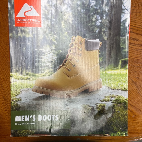 NIB Mens Ozark Trail Work Boots - Picture 4 of 4